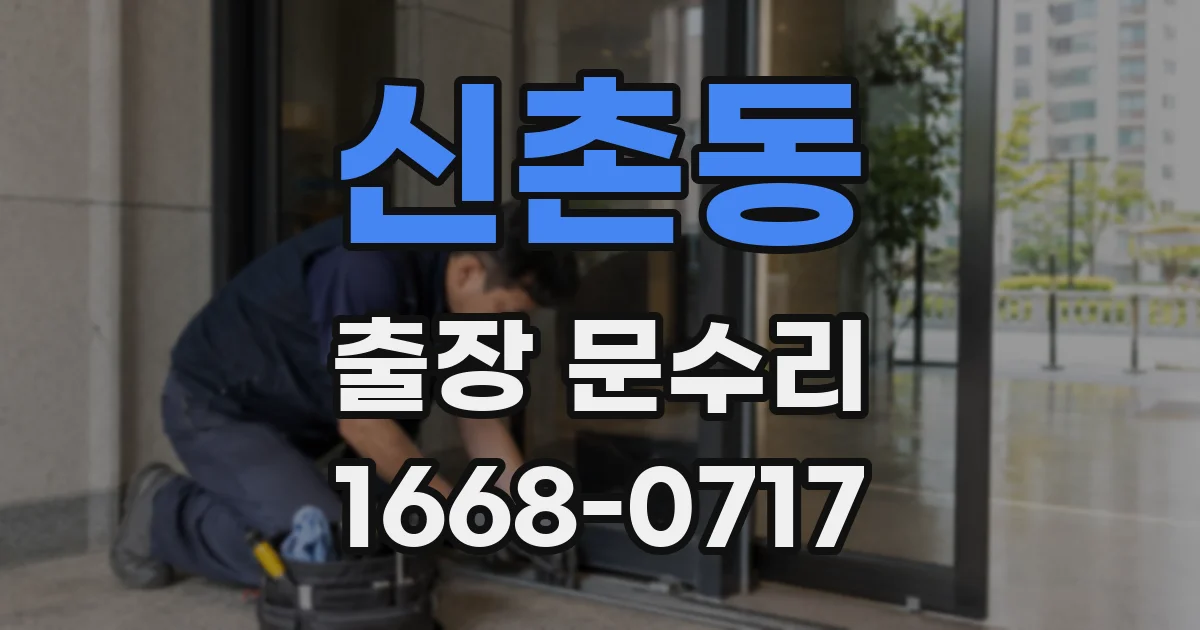 신촌동 출장 문수리