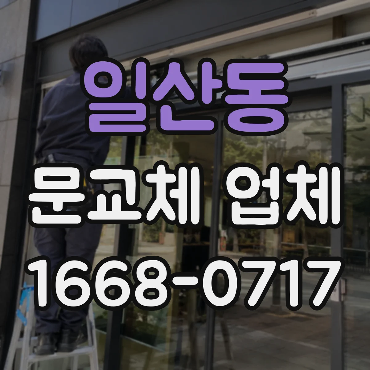 일산동 문교체 업체