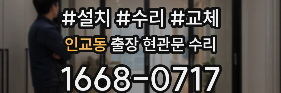인교동 출장 현관문 수리