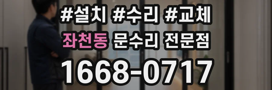 좌천동 문수리 전문점