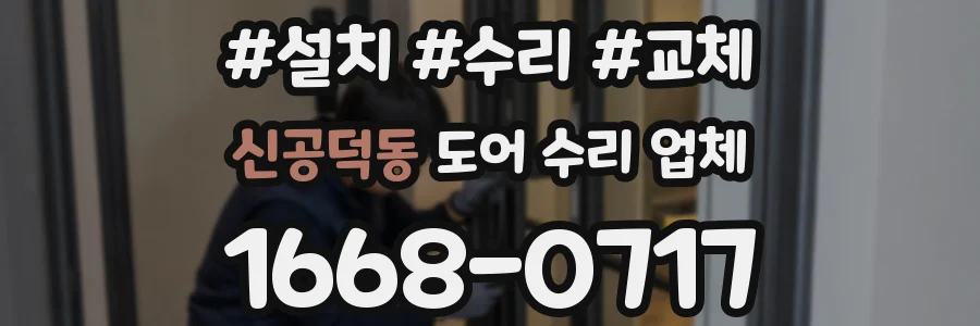신공덕동 도어 수리 업체