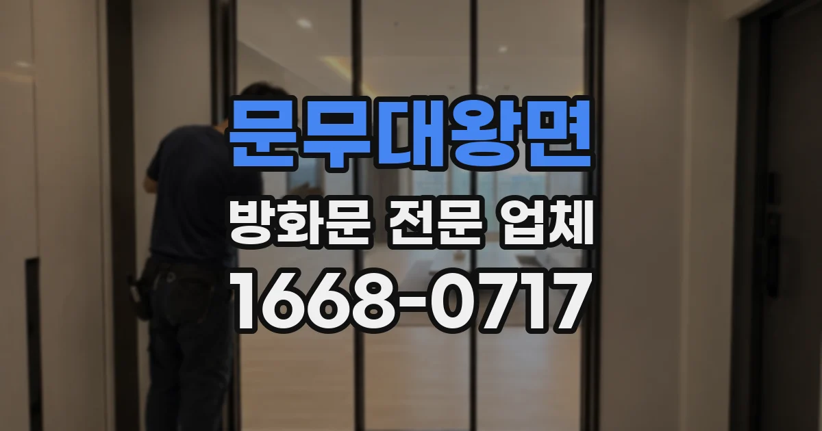 문무대왕면 방화문 전문 업체
