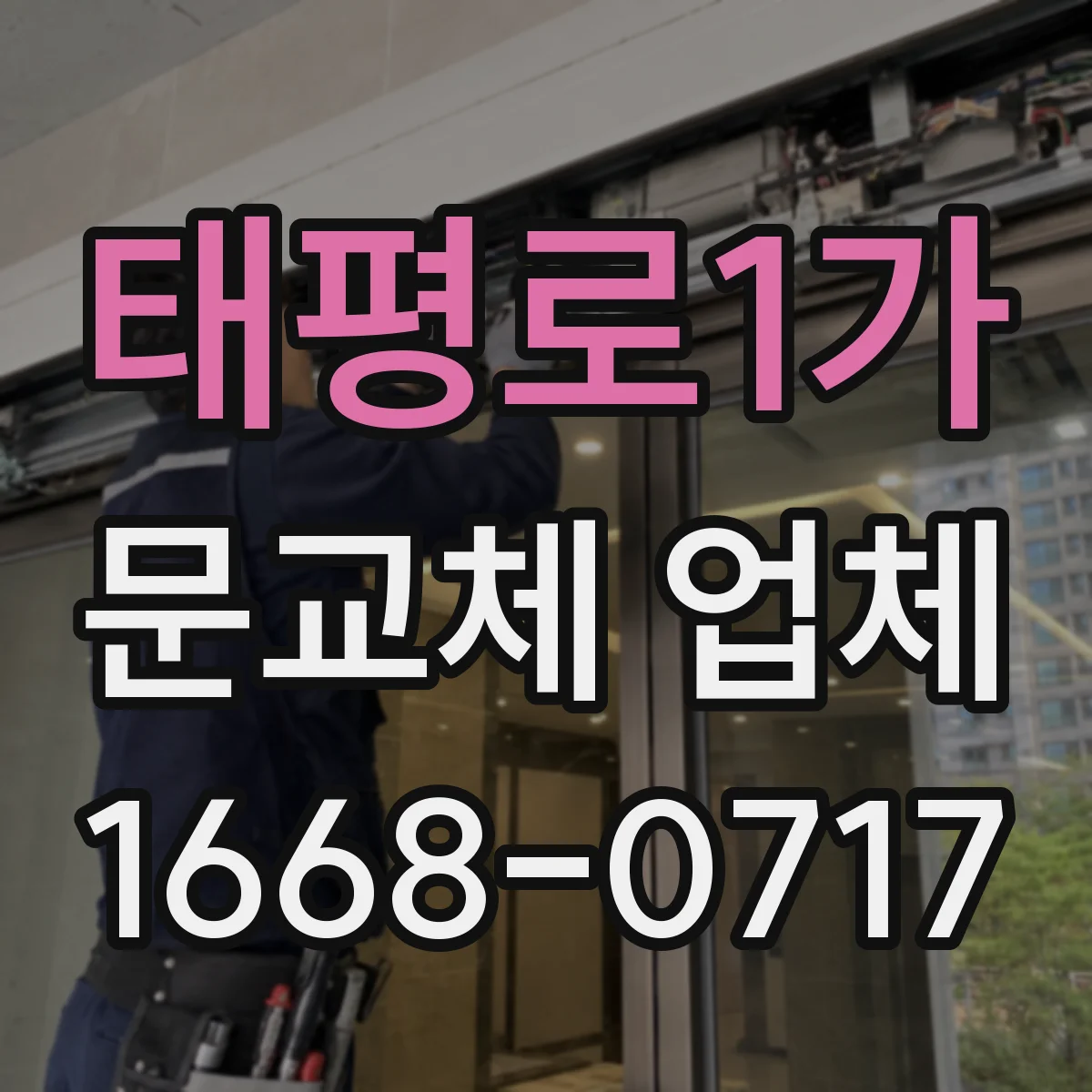 태평로1가 문교체 업체