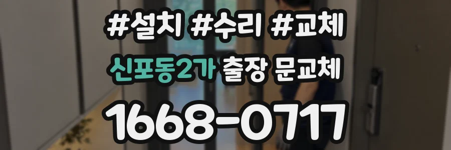 신포동2가 출장 문교체