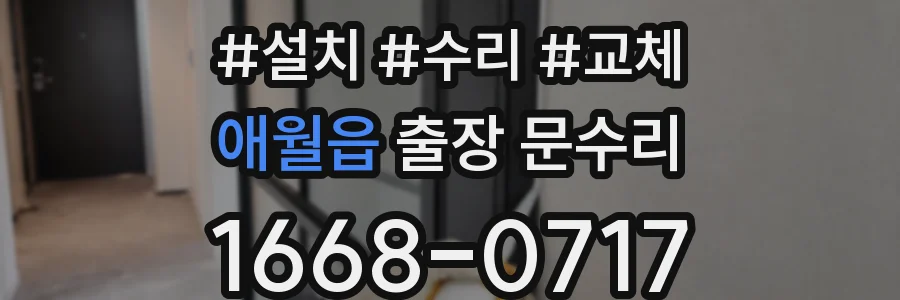 애월읍 출장 문수리