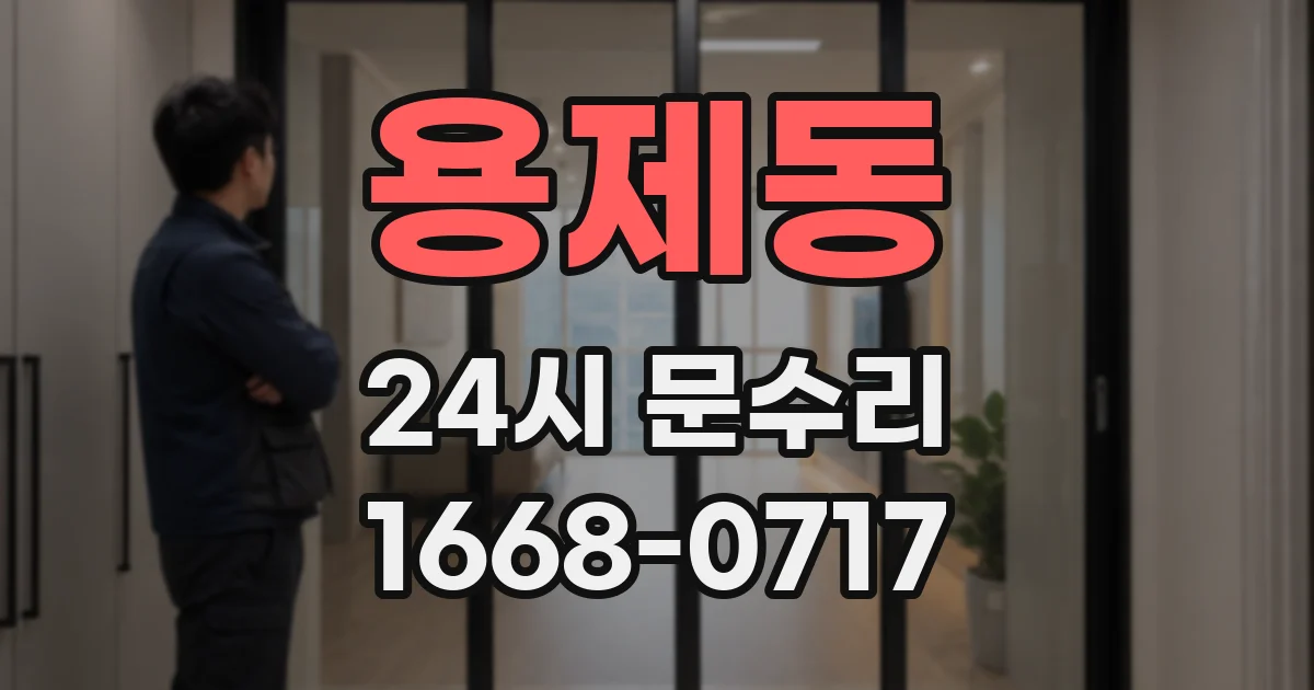 용제동 24시 문수리