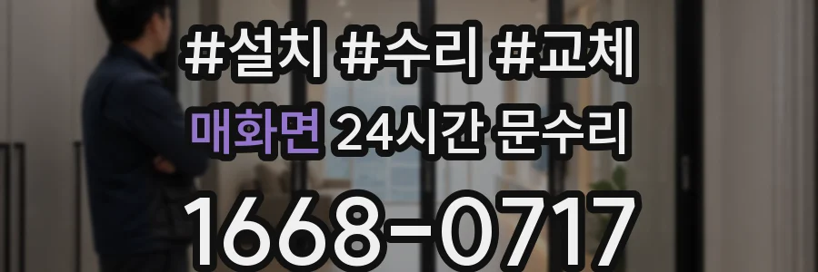 매화면 24시간 문수리