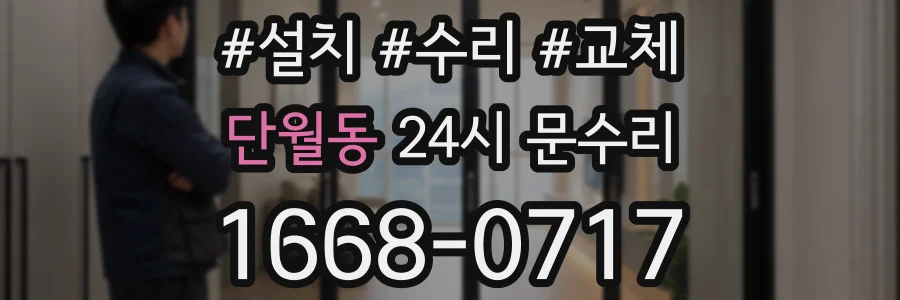 단월동 24시 문수리