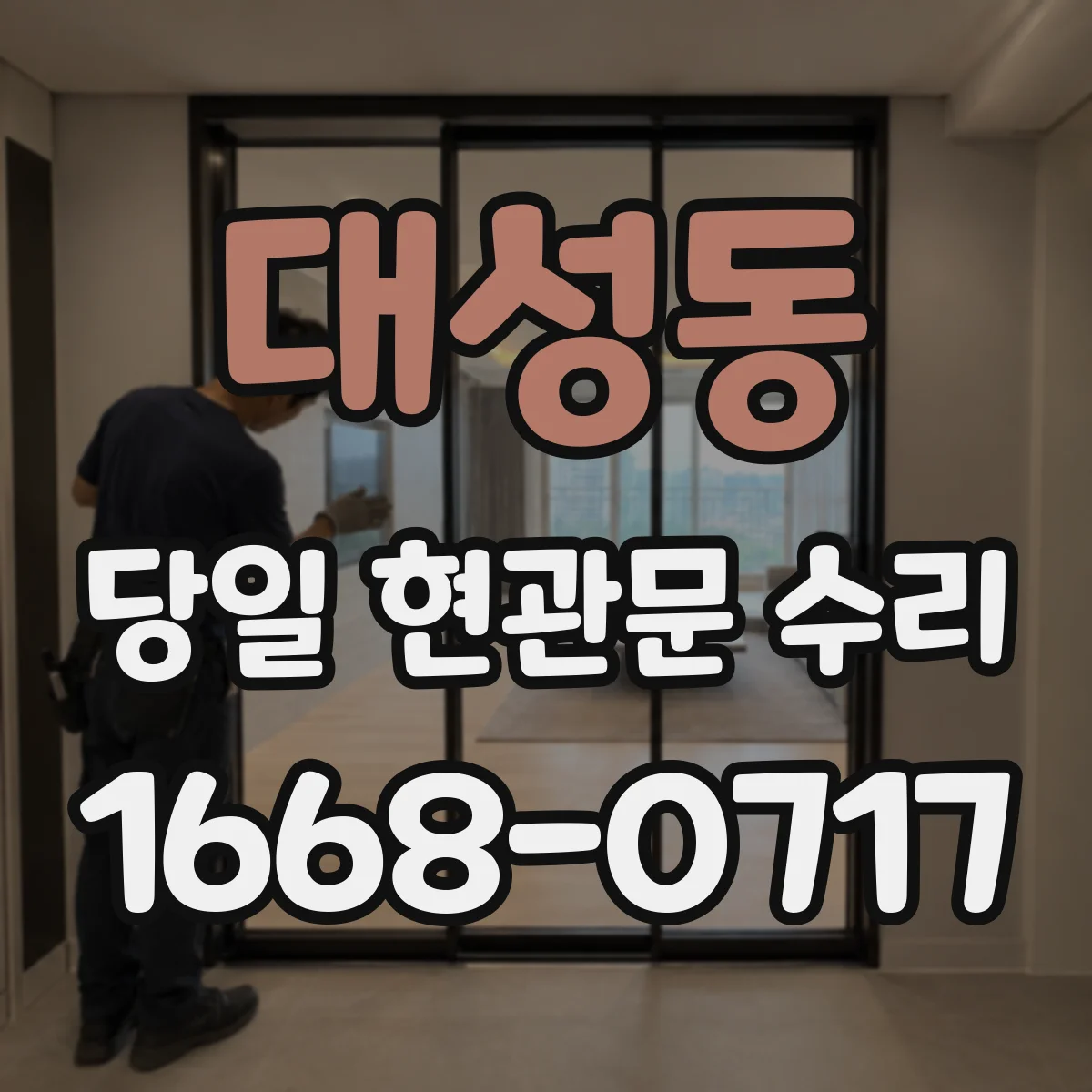 대성동 당일 현관문 수리