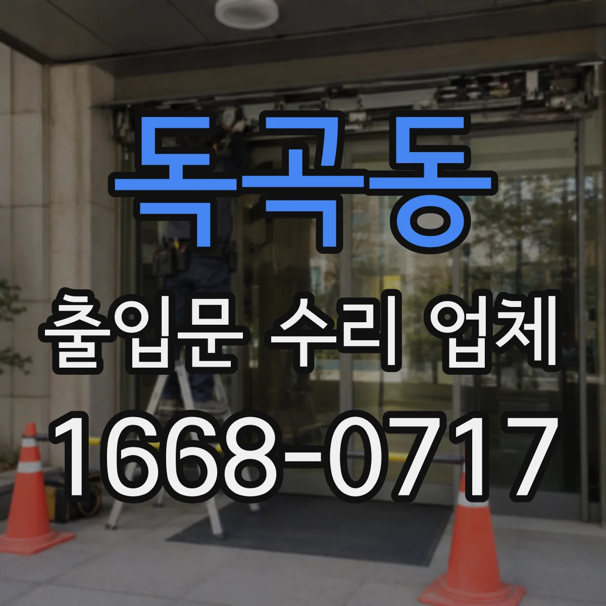독곡동 출입문 수리 업체