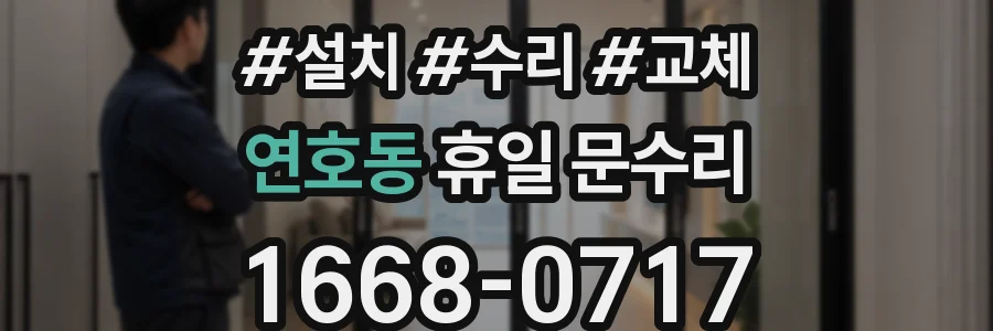 연호동 휴일 문수리