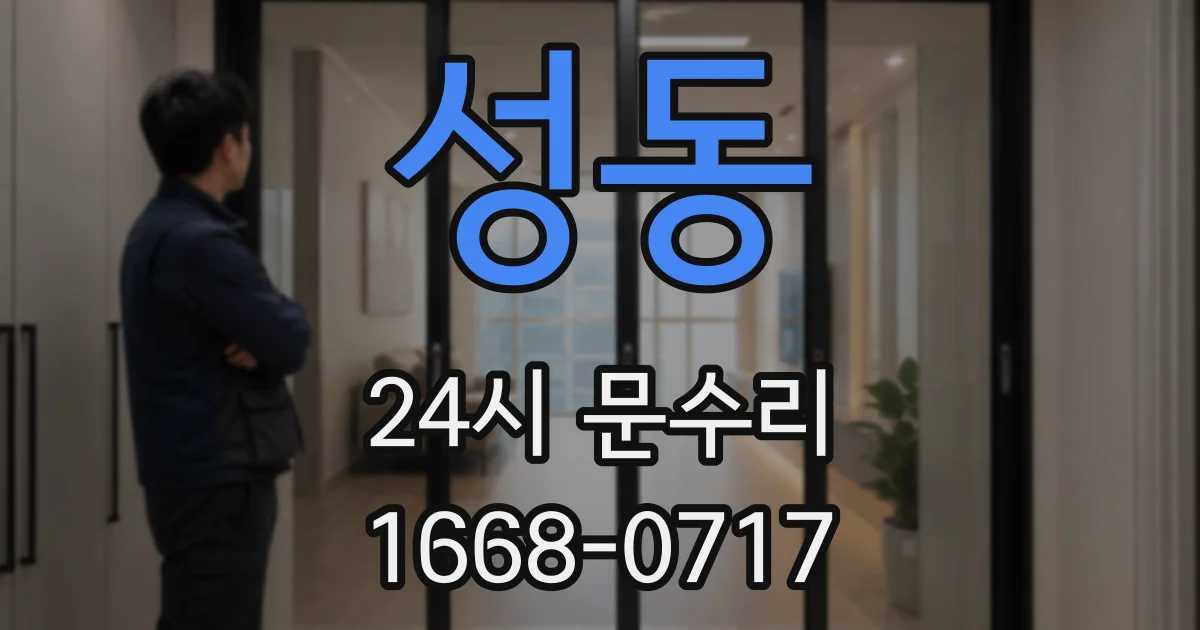 성동 24시 문수리
