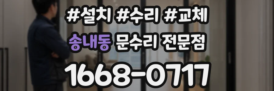 송내동 문수리 전문점