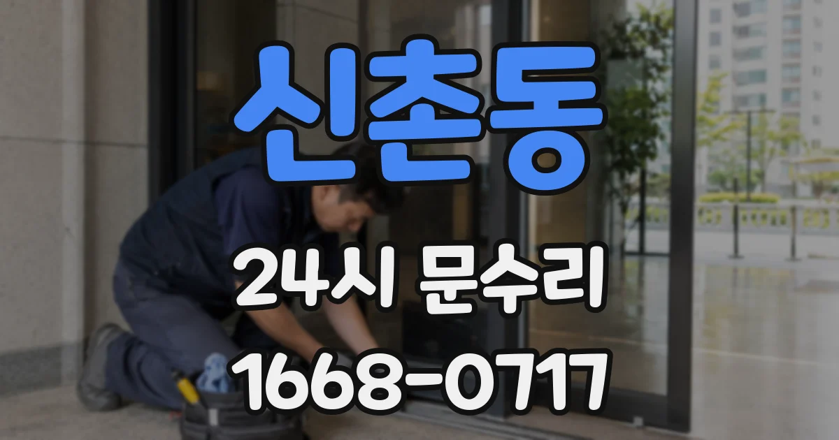 신촌동 24시 문수리