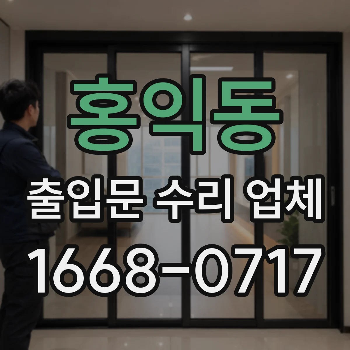홍익동 출입문 수리 업체