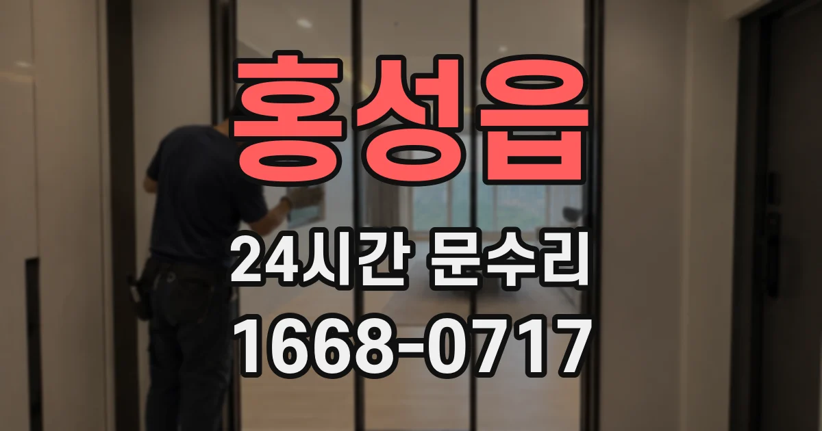 홍성읍 24시간 문수리