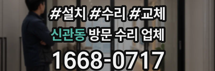 신관동 방문 수리 업체