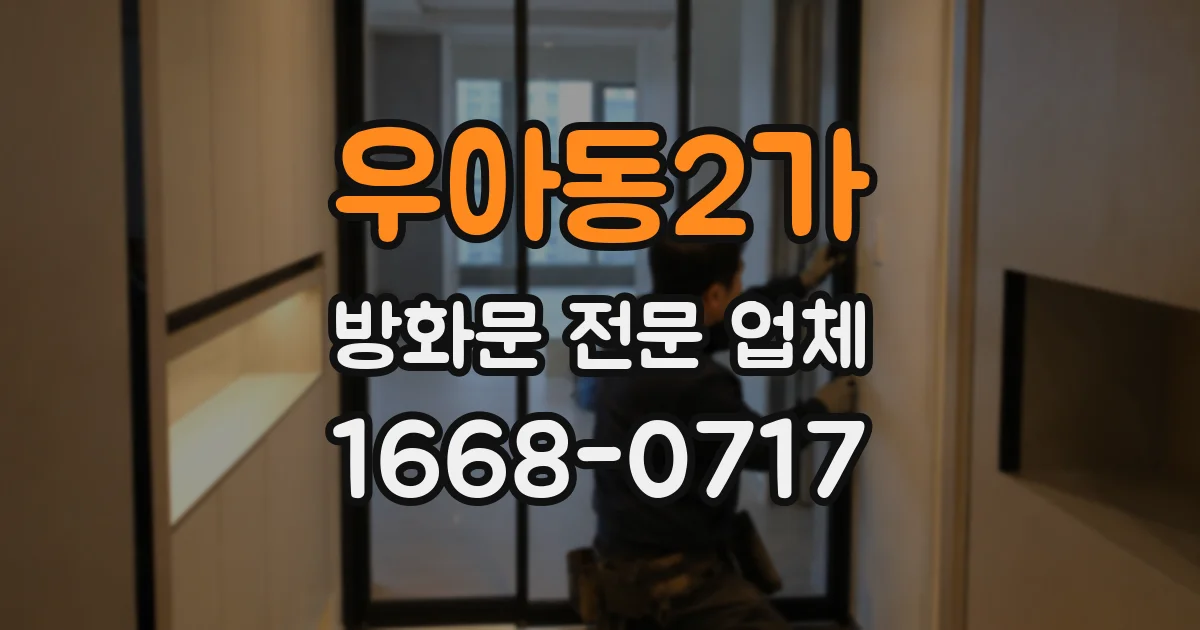 우아동2가 방화문 전문 업체