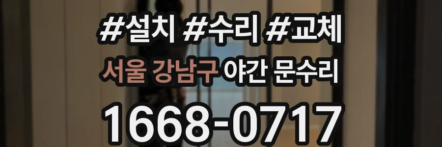 서울 강남구 야간 문수리