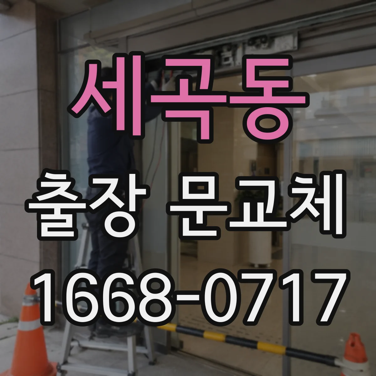 세곡동 출장 문교체