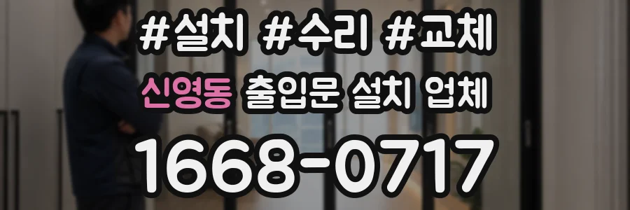 신영동 출입문 설치 업체