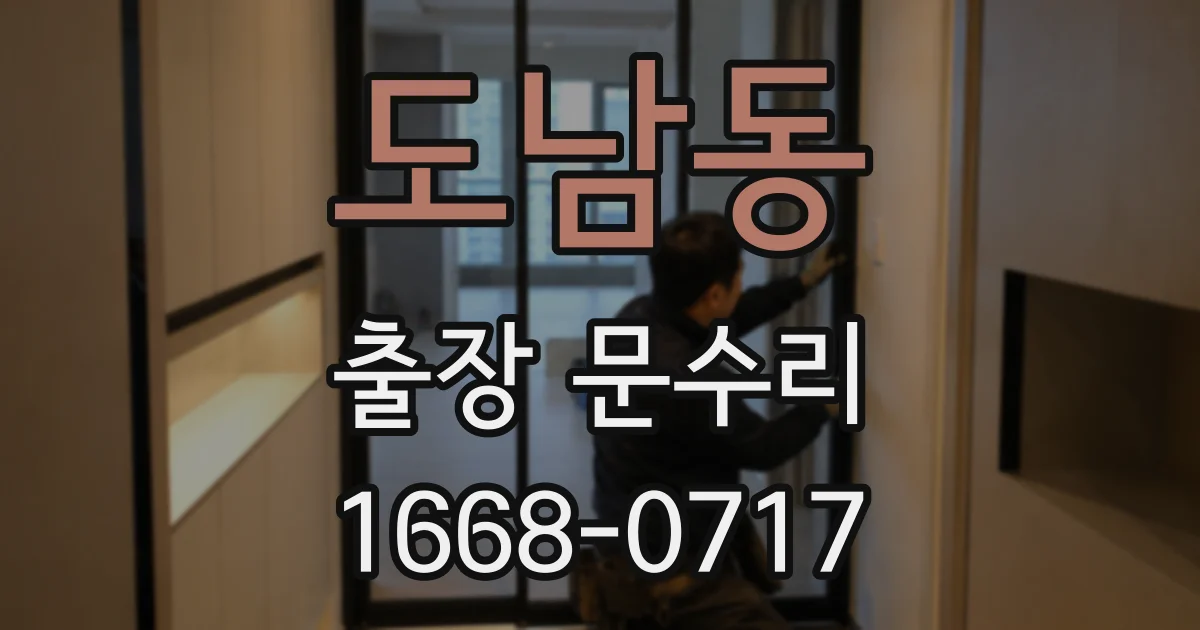 도남동 출장 문수리