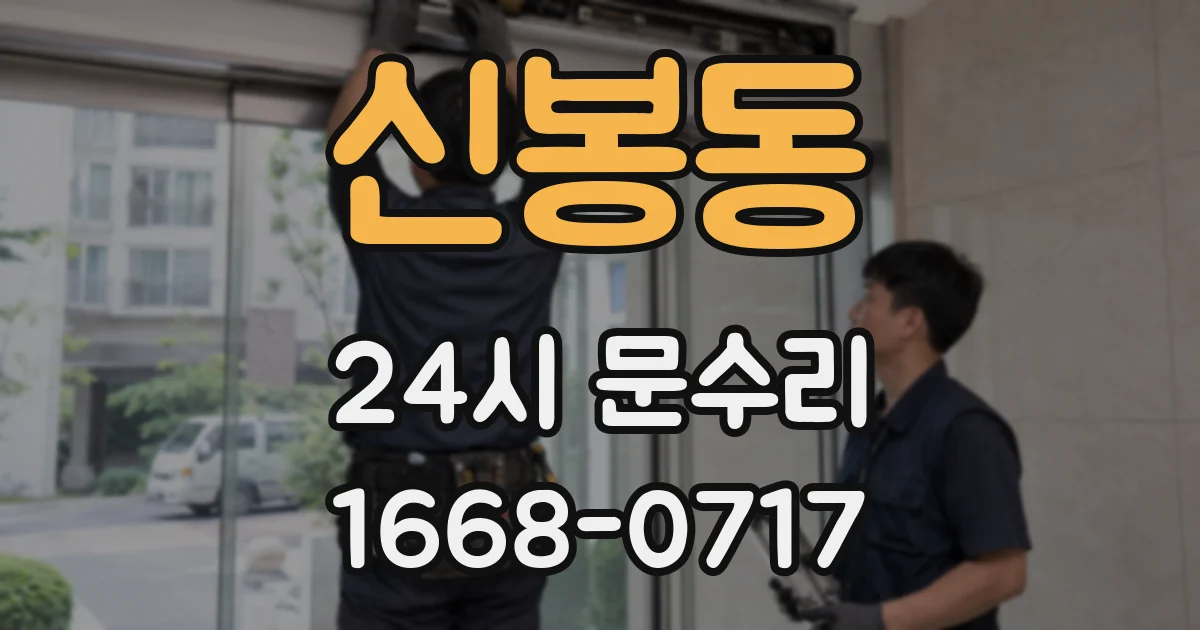 신봉동 24시 문수리