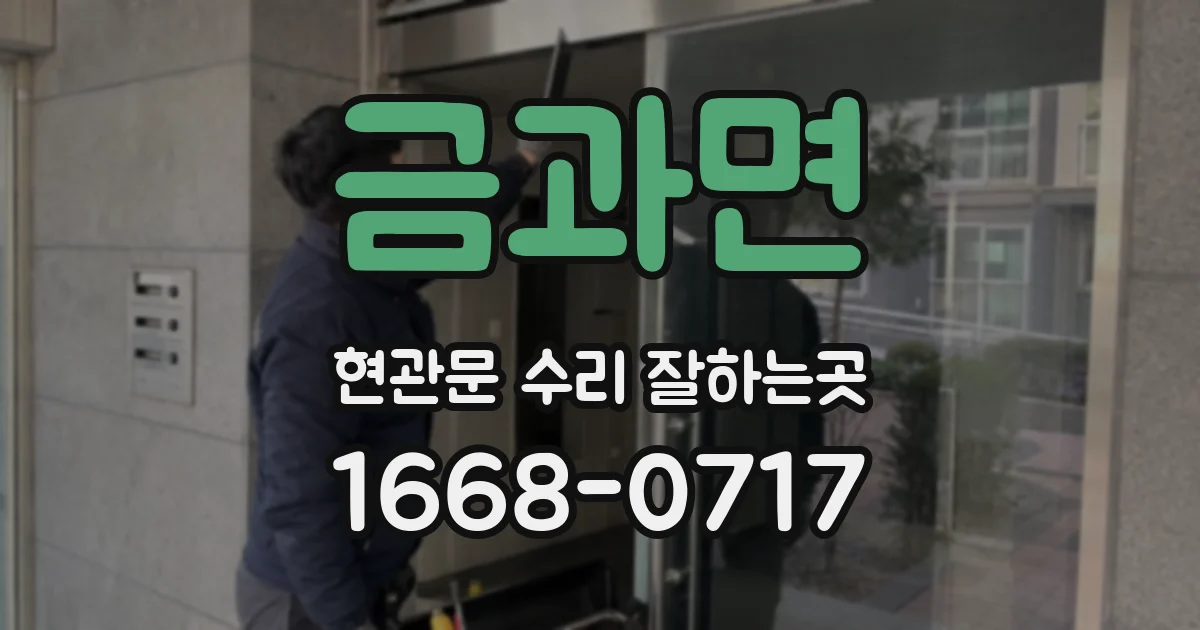 금과면 현관문 수리 잘하는곳