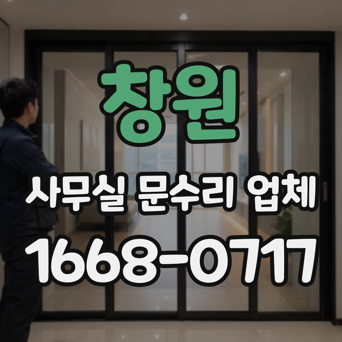 창원 사무실 문수리 업체