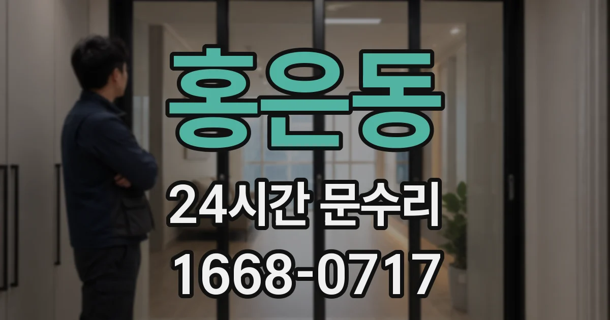 홍은동 24시간 문수리
