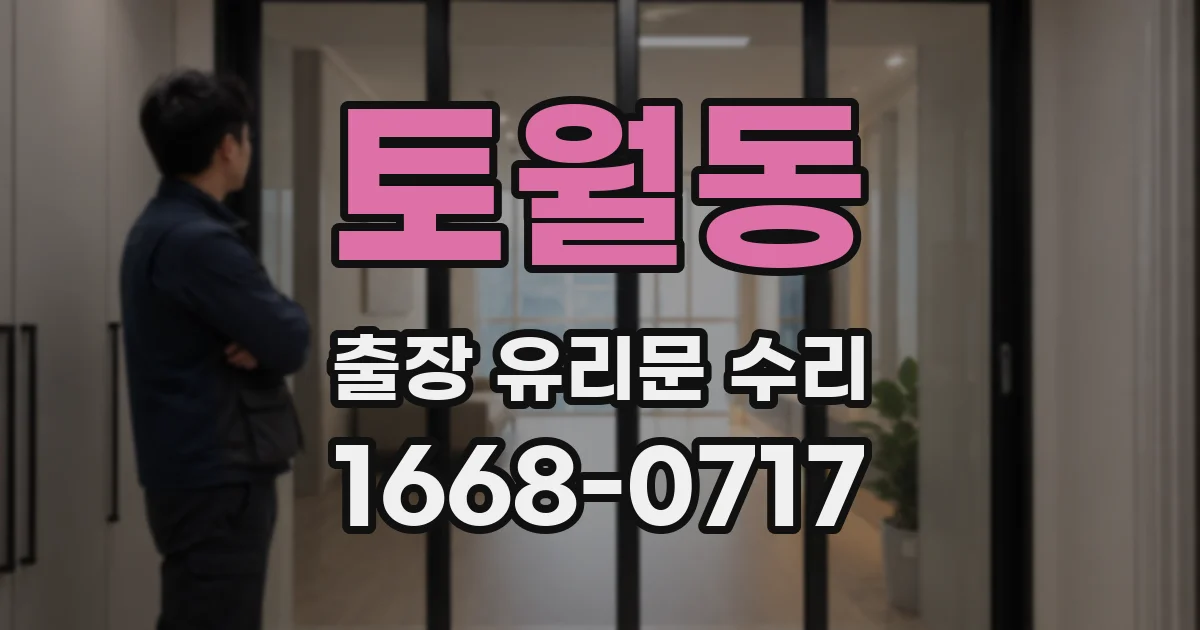 토월동 출장 유리문 수리