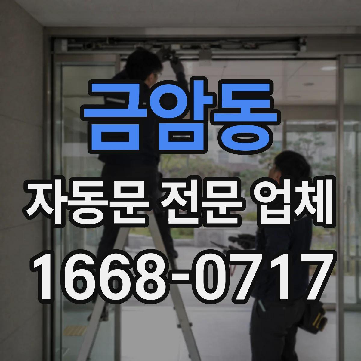 금암동 자동문 전문 업체
