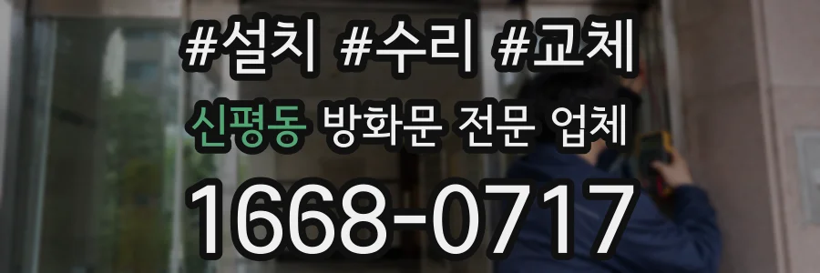 신평동 방화문 전문 업체