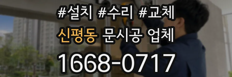 신평동 문시공 업체