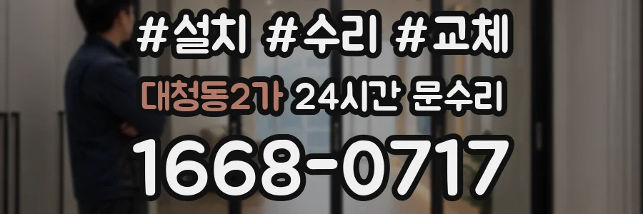 대청동2가 24시간 문수리