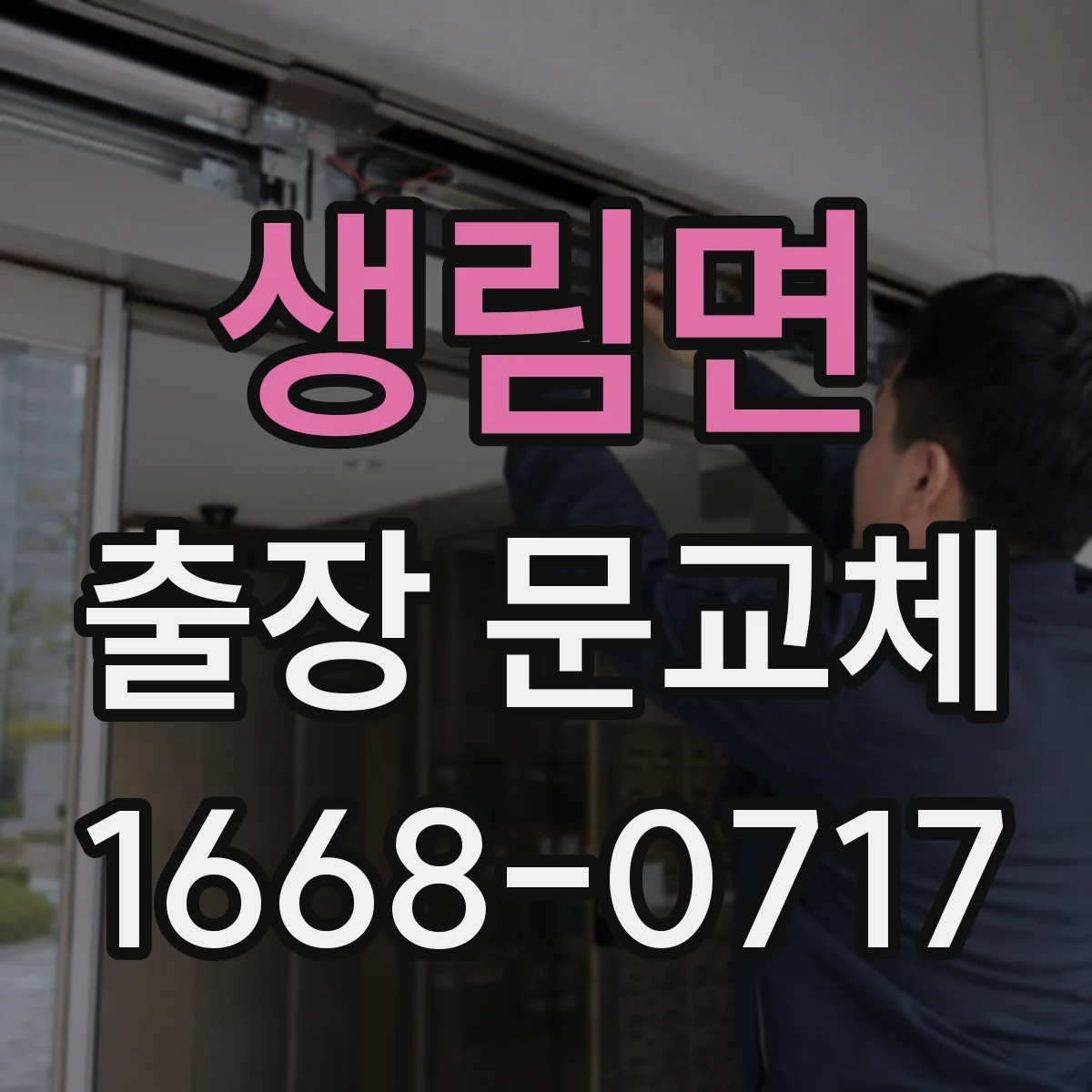 생림면 출장 문교체
