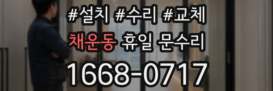 채운동 휴일 문수리