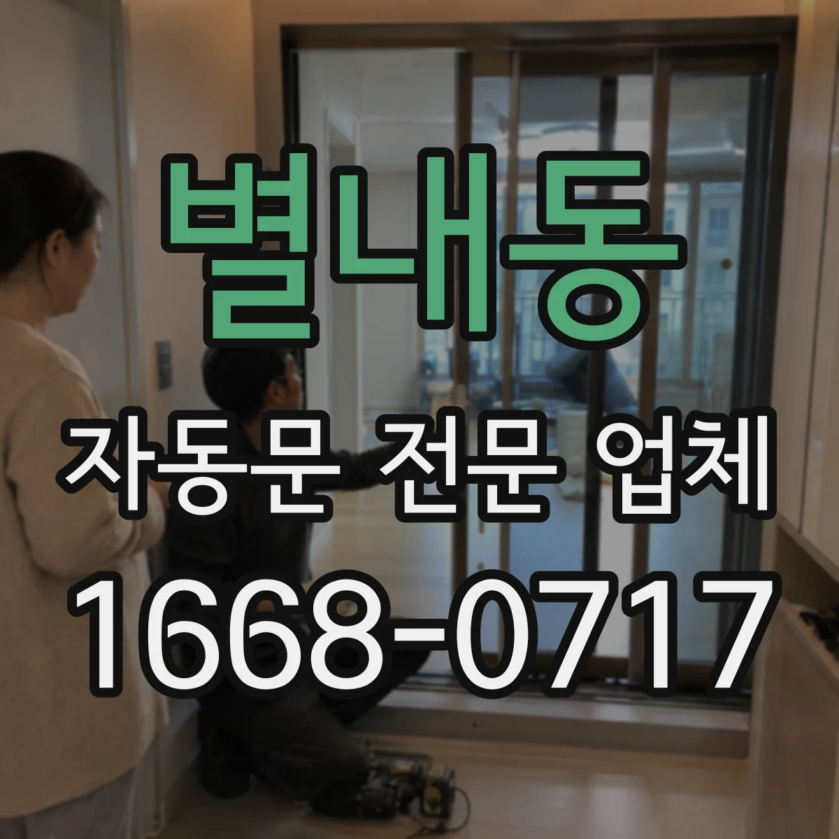 별내동 자동문 전문 업체