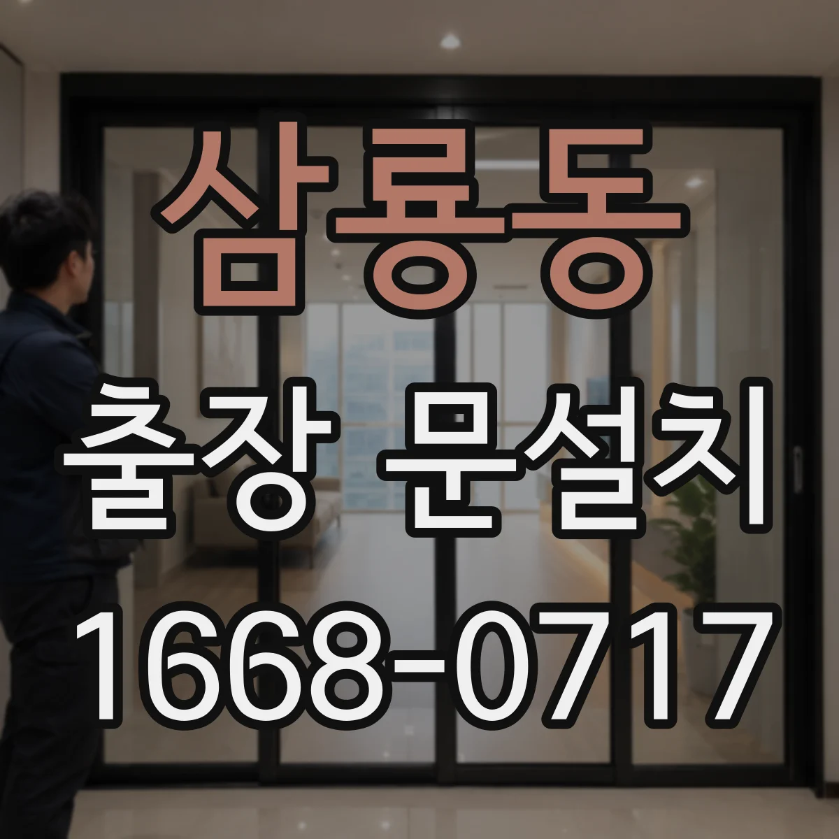 삼룡동 출장 문설치