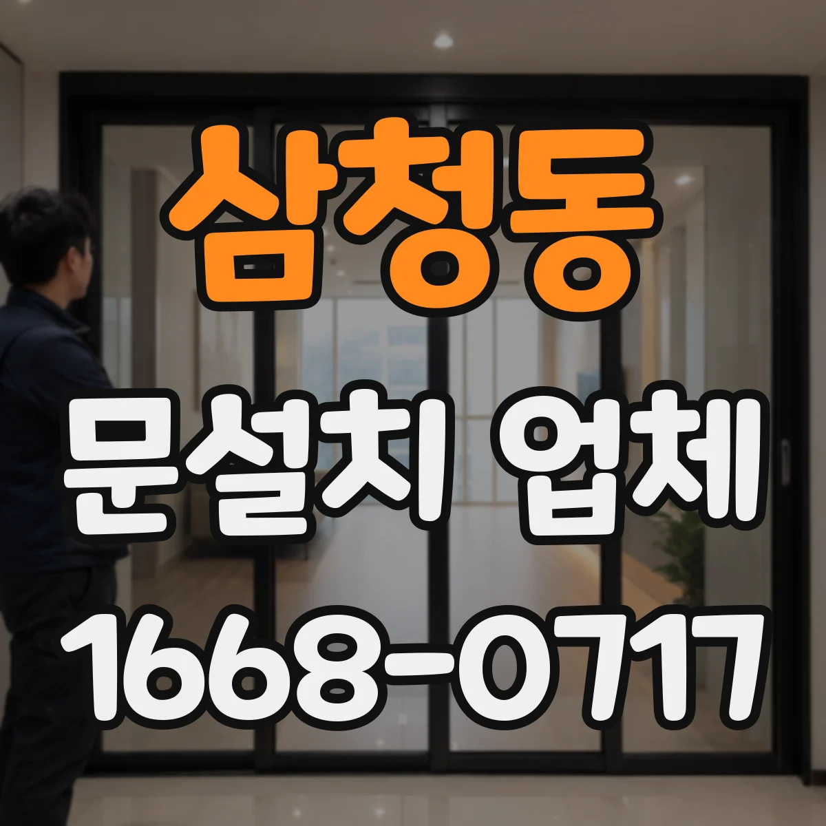 삼청동 문설치 업체 무게·경첩 정렬로 내구성 좌우하는 포인트
