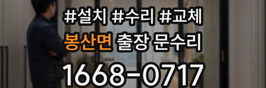 봉산면 출장 문수리