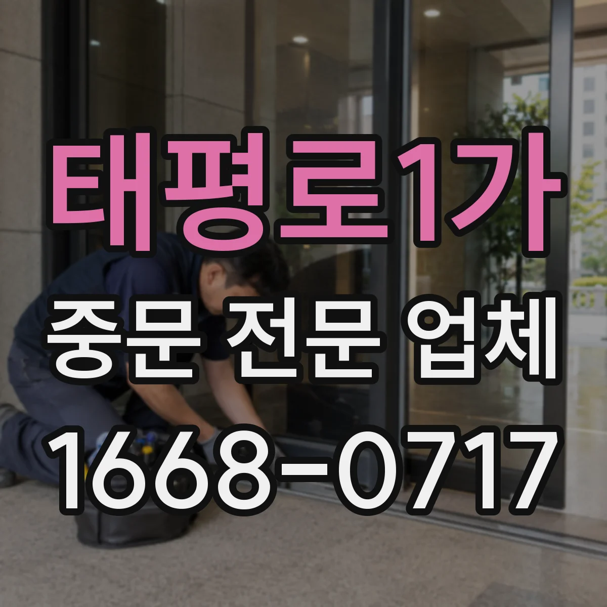 태평로1가 중문 전문 업체