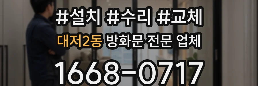 대저2동 방화문 전문 업체