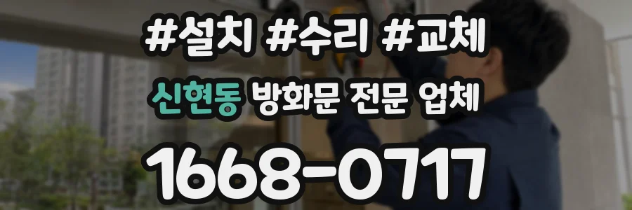 신현동 방화문 전문 업체