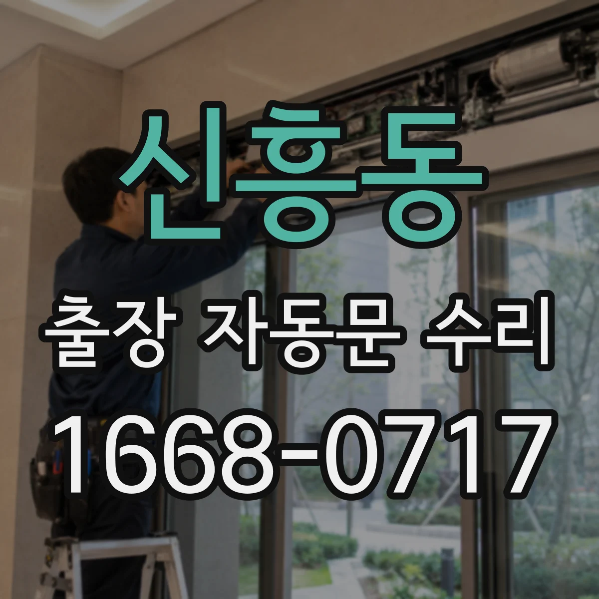 신흥동 출장 자동문 수리