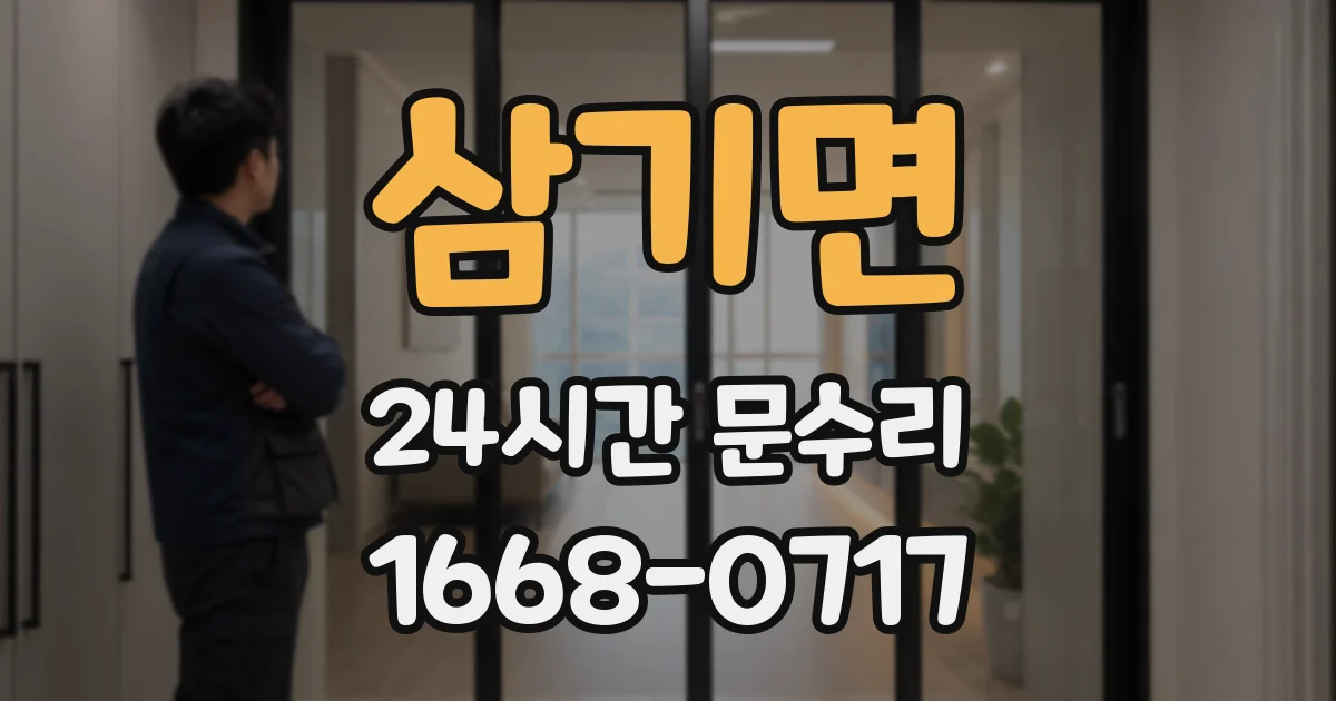 삼기면 24시간 문수리