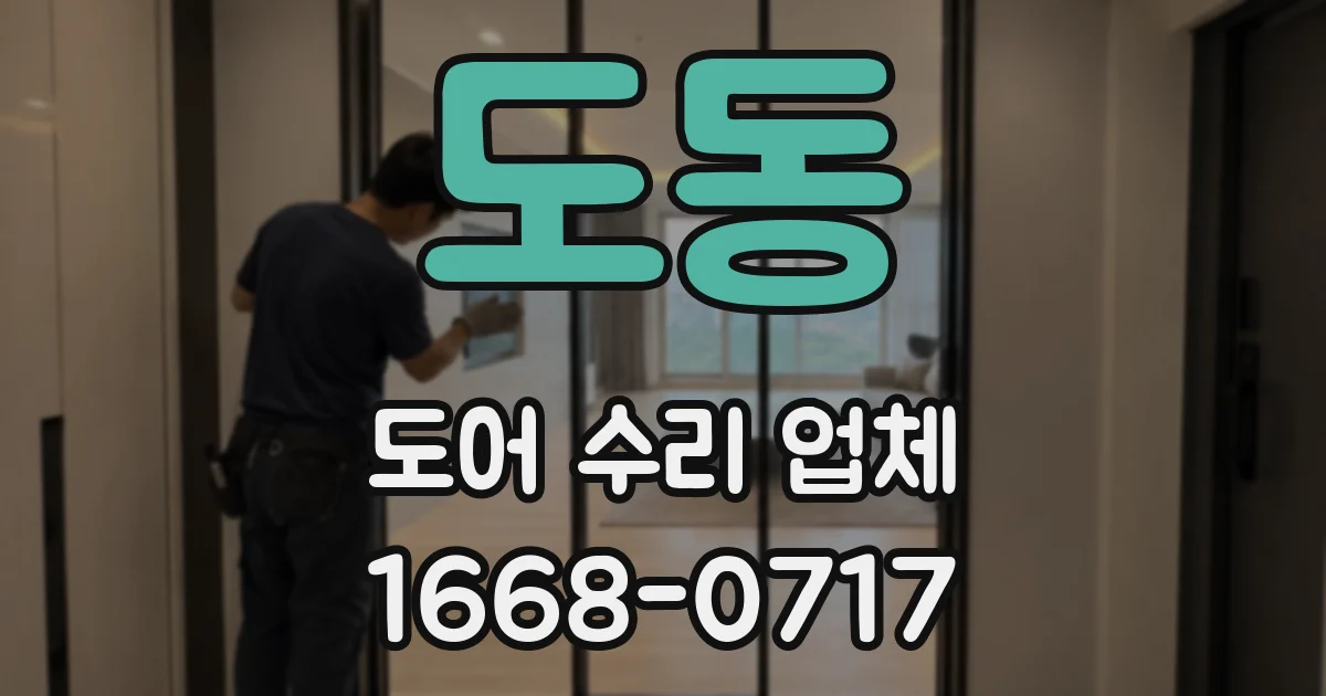 도동 도어 수리 업체
