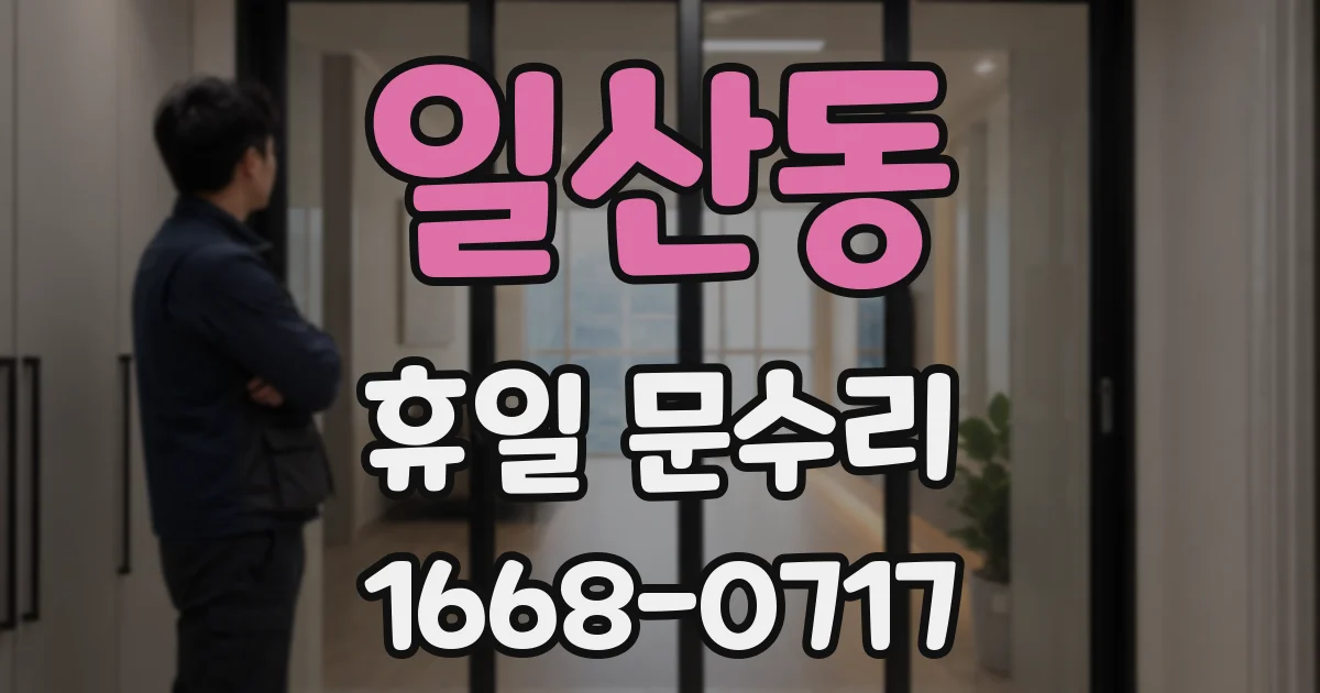일산동 휴일 문수리