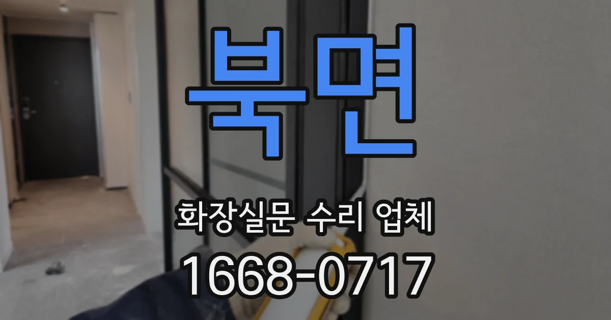 북면 화장실문 수리 업체