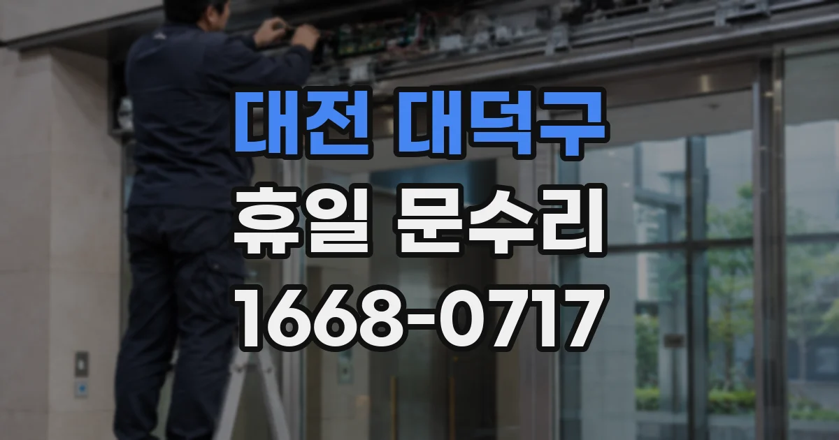 대전 대덕구 휴일 문수리